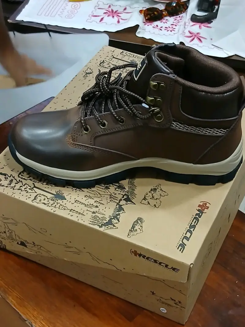 Botas outdoor marrones Rescue - 1