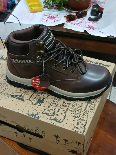 Botas outdoor marrones Rescue - miniatura 2