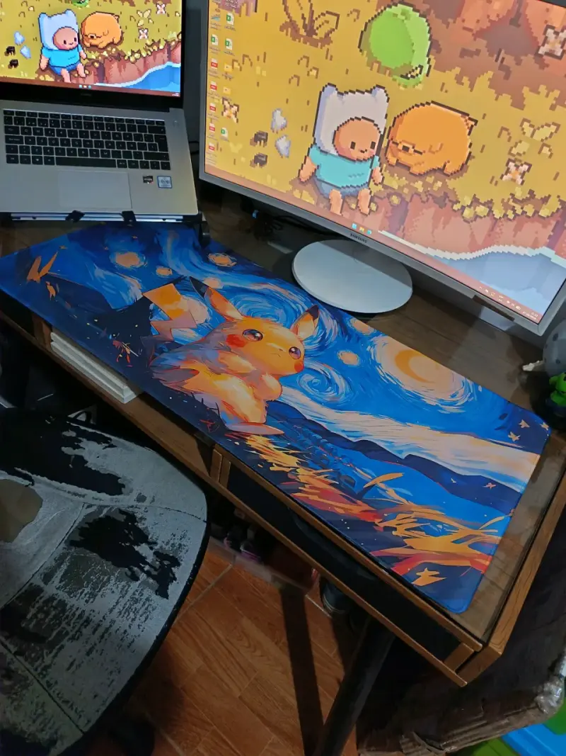 Alfombrilla de escritorio Pikachu 90x40 - 1