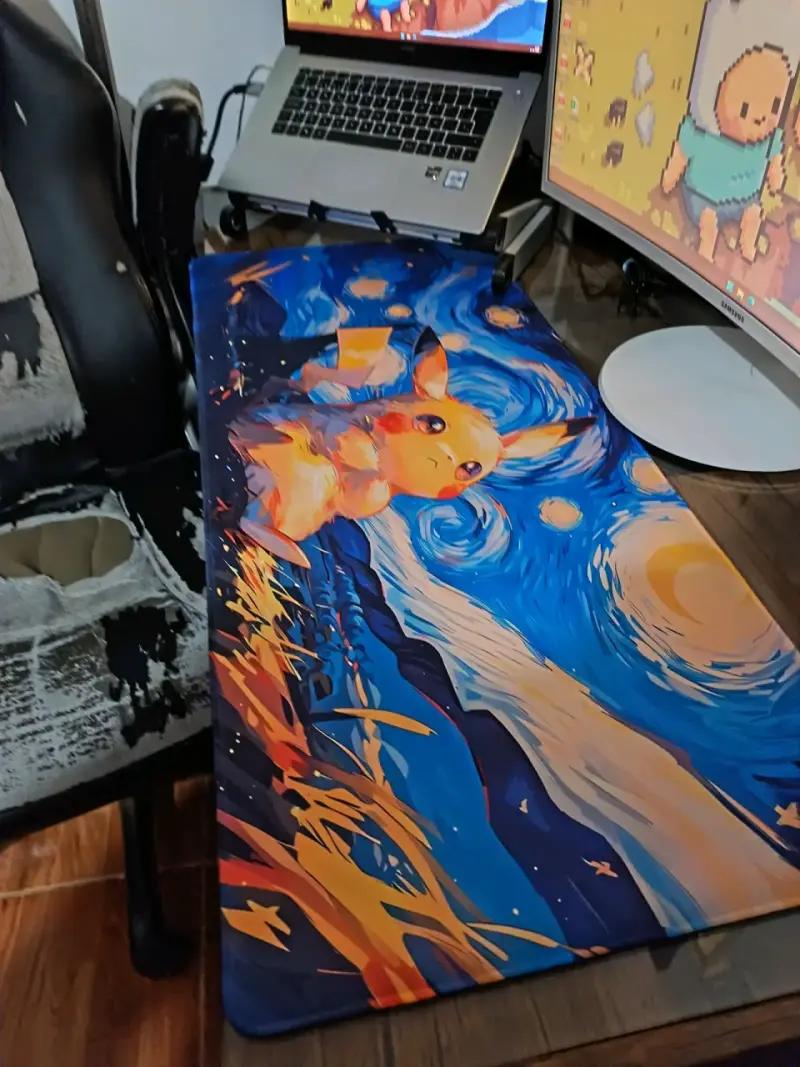 Alfombrilla de escritorio Pikachu 90x40 - 2