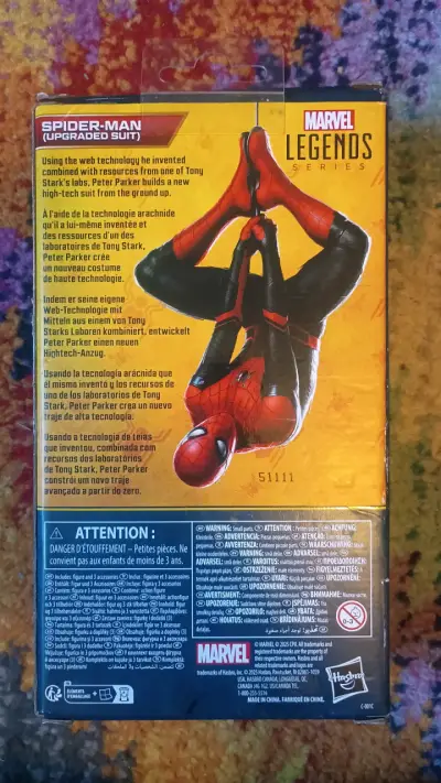 Figura Spider-Man Marvel Legends - miniatura 2