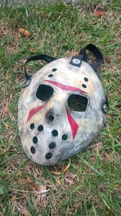 Máscara de hockey Jason voorhees - miniatura 1