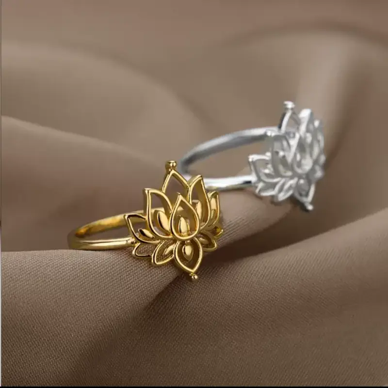 Anillo Flor de loto - 2