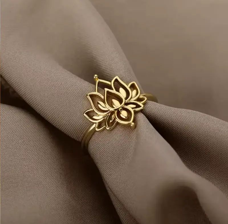 Anillo Flor de loto - 3