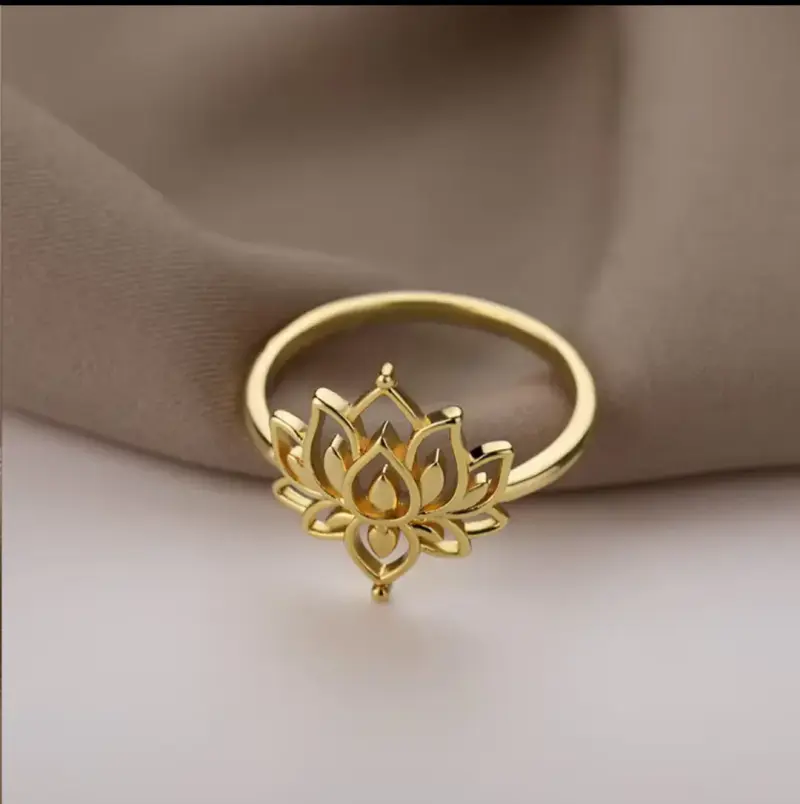 Anillo Flor de loto - 4