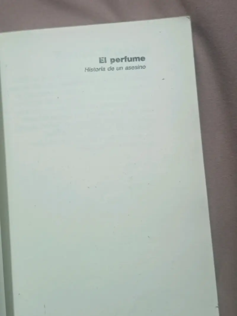 Libro 'El perfume' de Patrick Süskind - 3