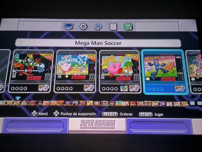 Consola Super Nintendo con mandos - 6