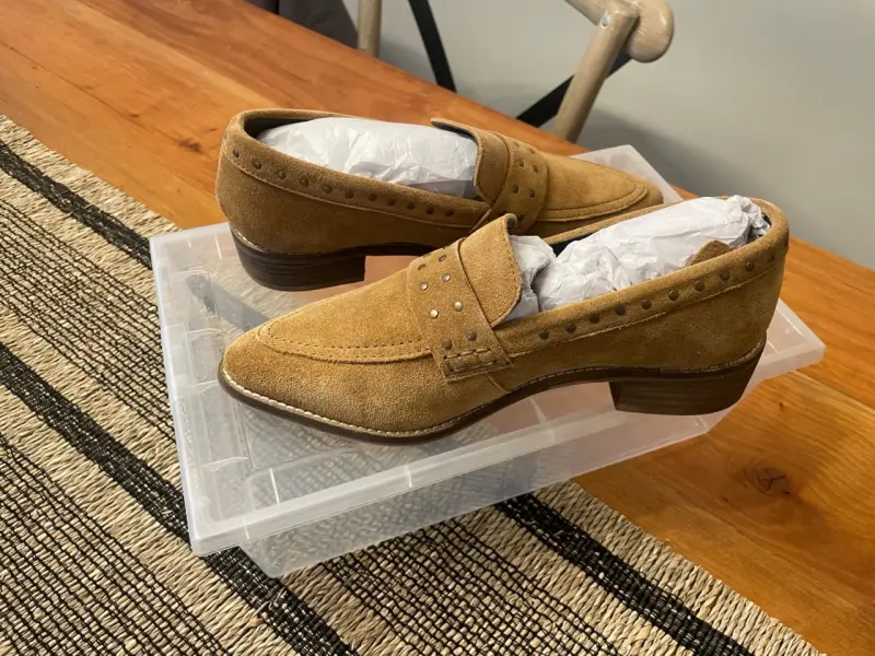 Zapatos de gamuza/cuero - 2