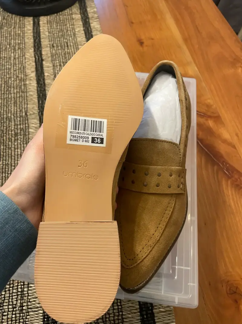 Zapatos de gamuza/cuero - 3