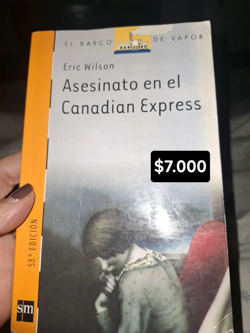 Libro 'Asesinato en el Canadian Express' - 1
