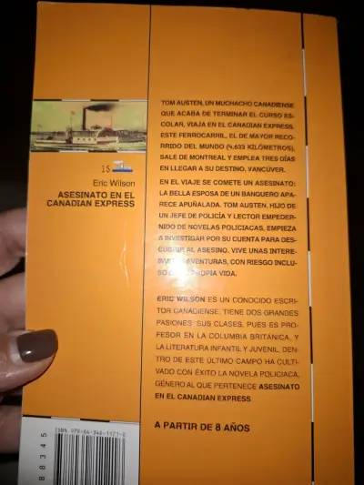 Libro 'Asesinato en el Canadian Express' - miniatura 2