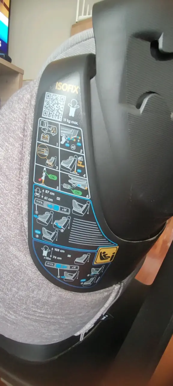 Silla de auto para bebé giro 360 - 6