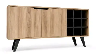 Rack Bar De Madera moderno - miniatura 1