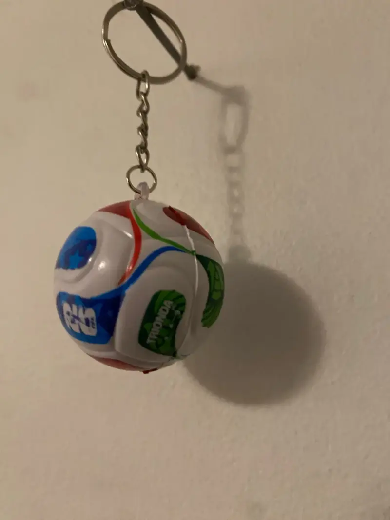 Llavero mini balón fútbol - 1