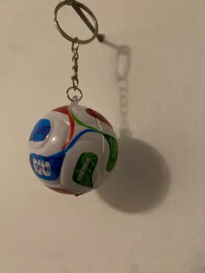 Llavero mini balón fútbol - miniatura 1