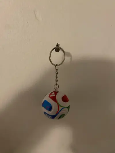 Llavero mini balón fútbol - miniatura 2