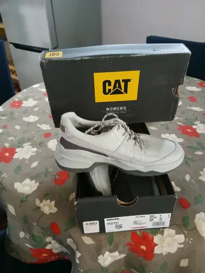 Zapatillas CAT mujer blancas - miniatura 1