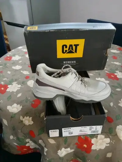 Zapatillas CAT mujer blancas - miniatura 2