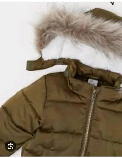 Parka de niño con capucha de peluche - miniatura 4