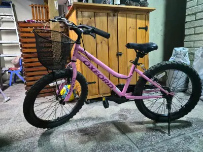 Bicicleta infantil rosa Oxford - miniatura 1