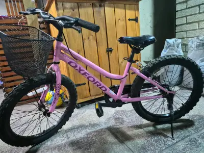 Bicicleta infantil rosa Oxford - miniatura 2