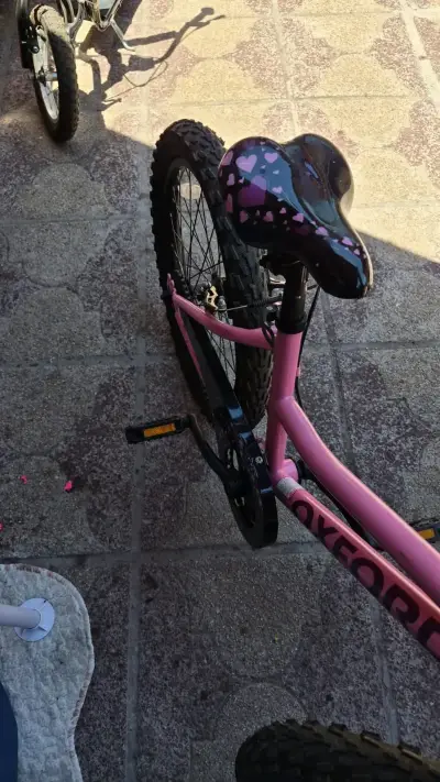 Bicicleta infantil rosa Oxford - miniatura 4
