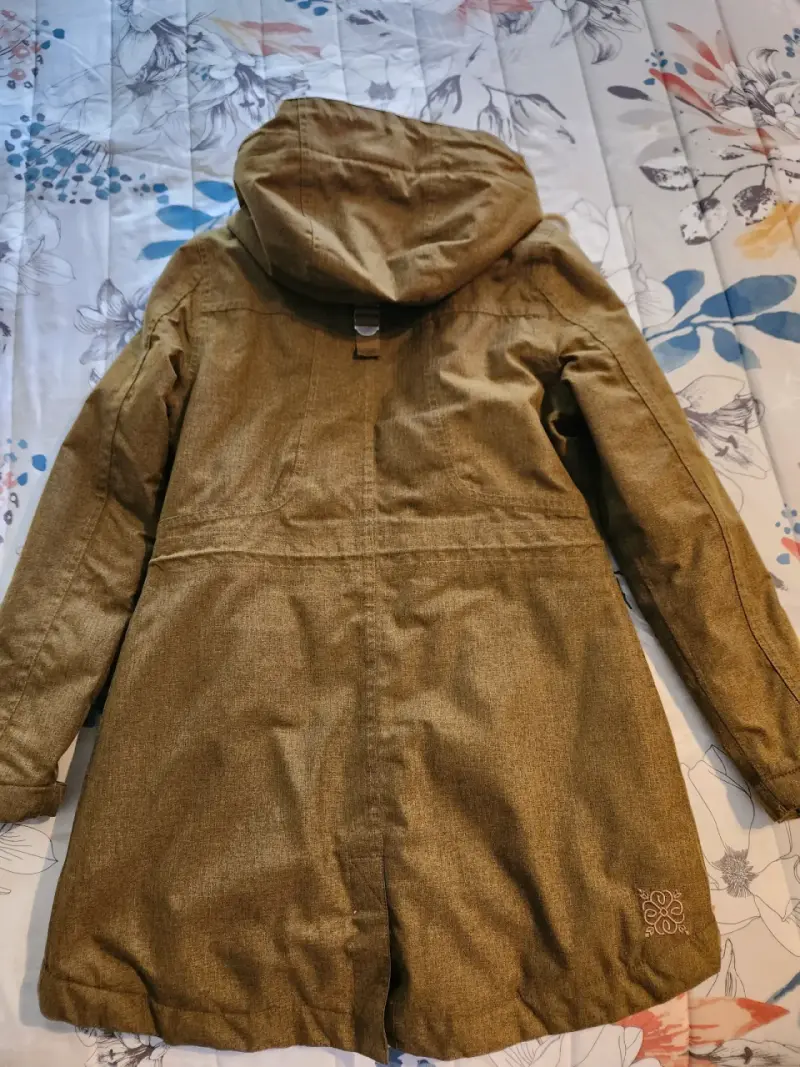 Parka verde oliva con capucha Lippi - 2