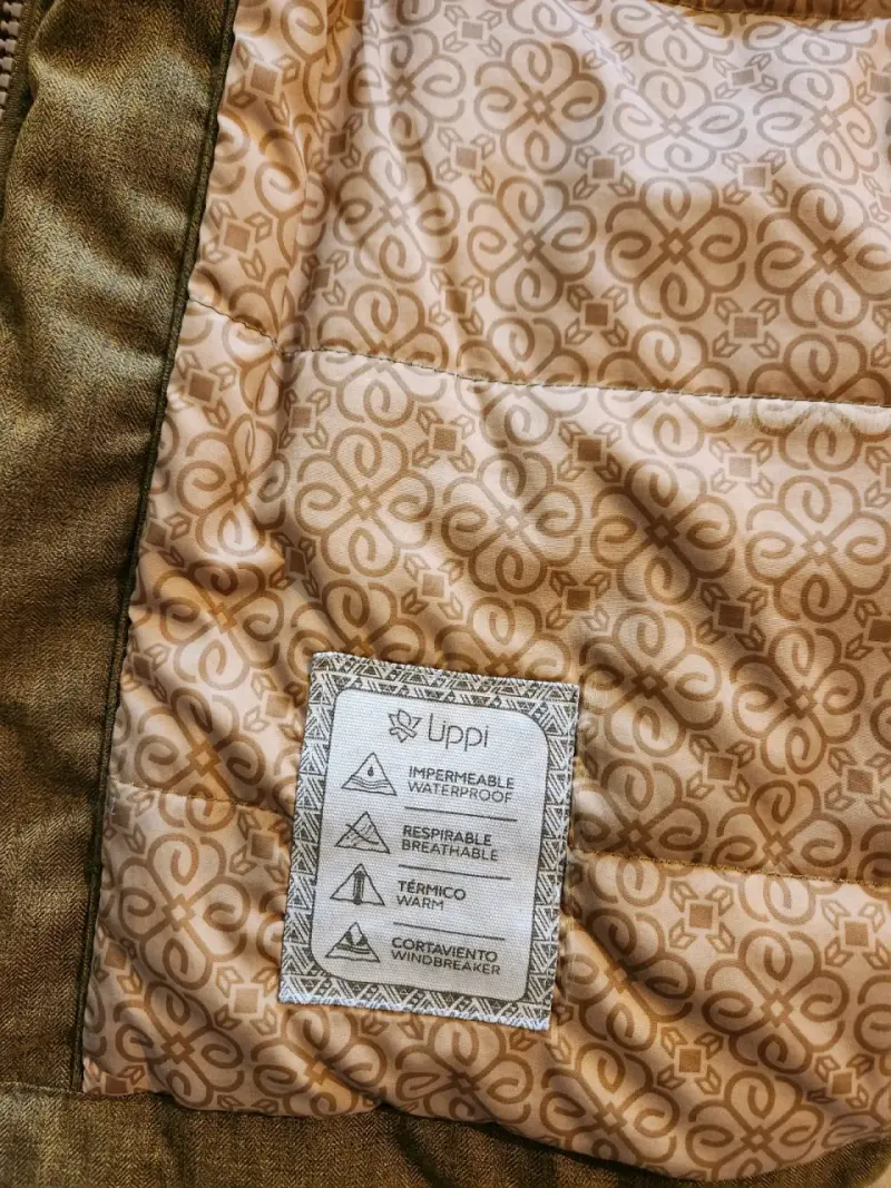 Parka verde oliva con capucha Lippi - 4