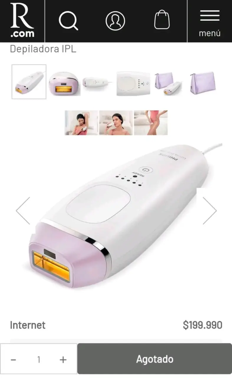 Depiladora laser - 2
