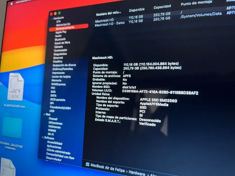 MacBook Air 2017 en buen estado - 2