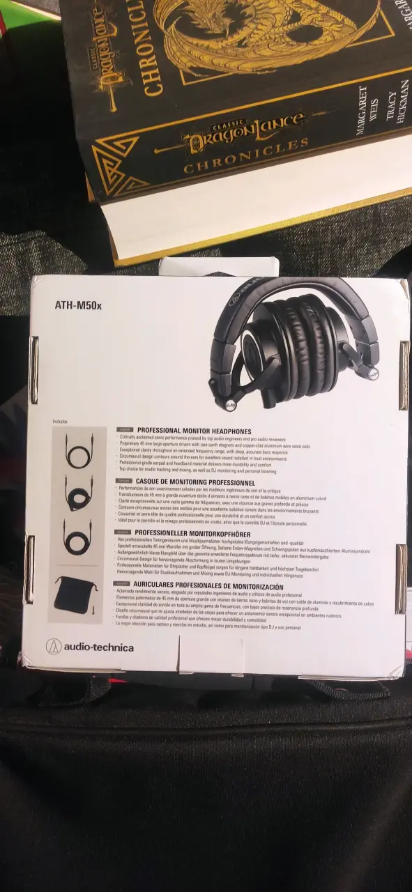 Audífonos Audio-Technica ATH-M50x - 2