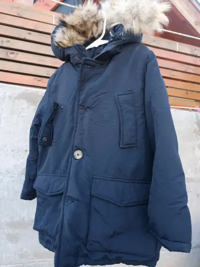 Chaqueta impermeable infantil azul - miniatura 6