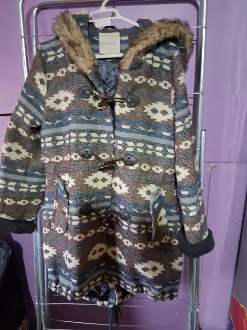 Parka blanca acolchada mujer - 2
