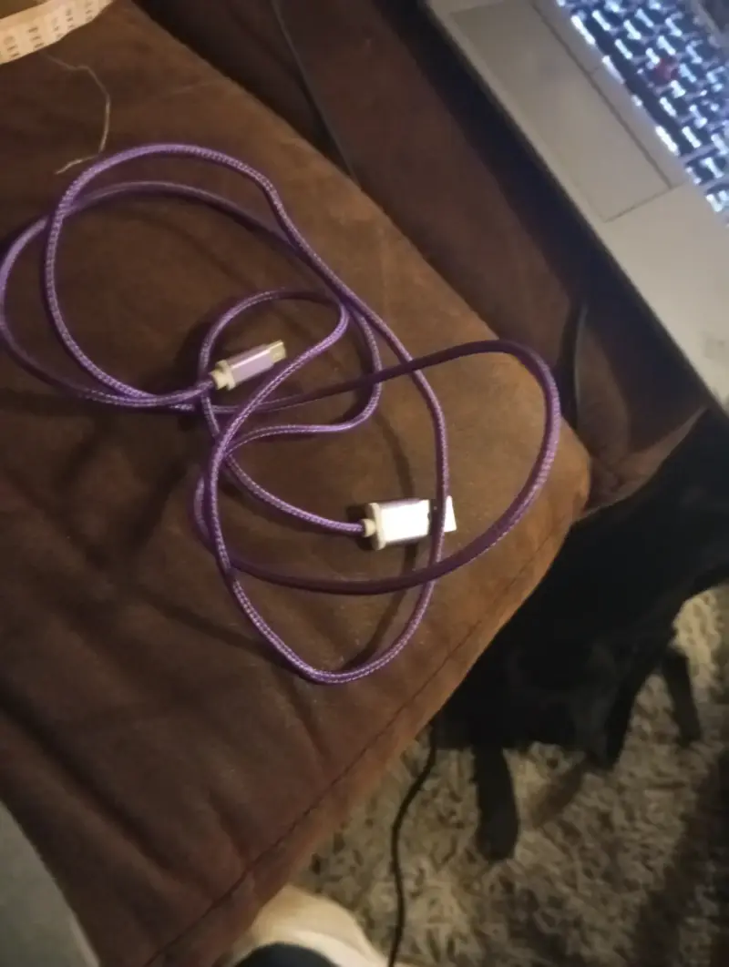 Cable Micro USB Trenzado Reforzado En Tela 1.3 Met - 3