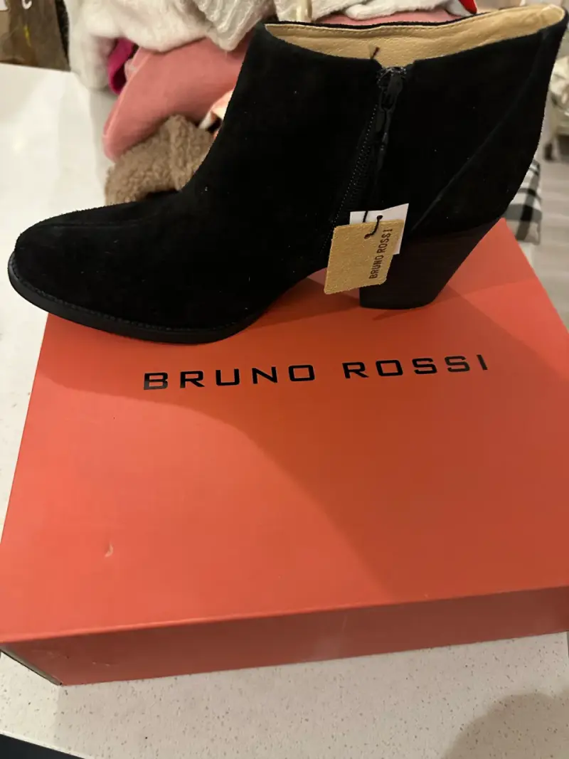 Botines negros Bruno Rossi - 1