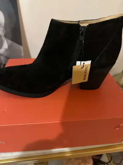 Botines negros Bruno Rossi - miniatura 2