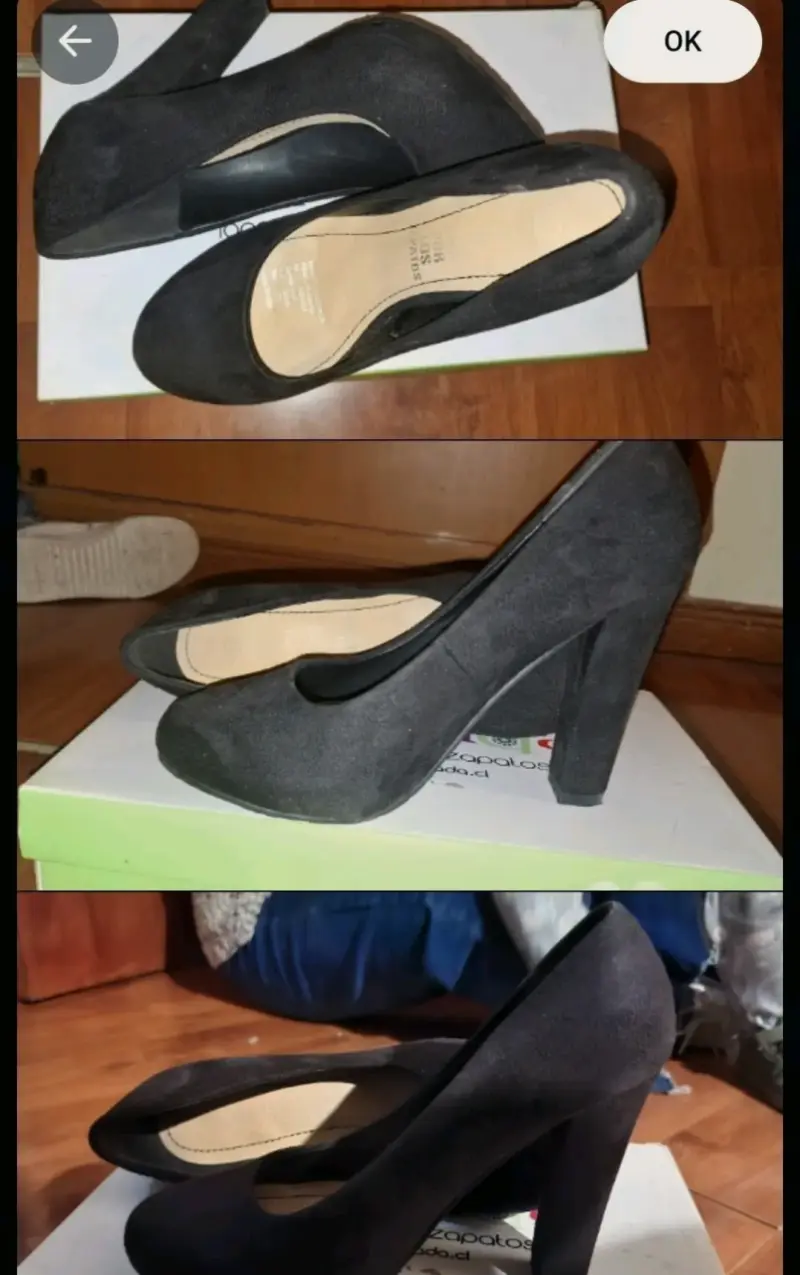 Zapatos negros de tacón alto - 2