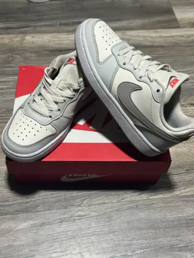 Zapatillas Nike court borough grises talla  37.5 - miniatura 2