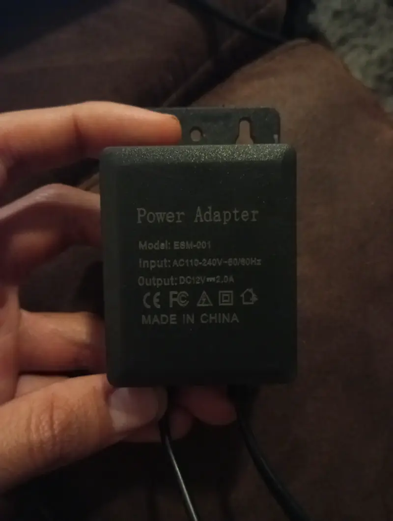 Transformador Fuente De Poder 12V 2A Para Cámaras - 2