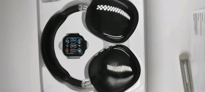 Reloj inteligente Smartwatch + audífonos + 7correa - 6