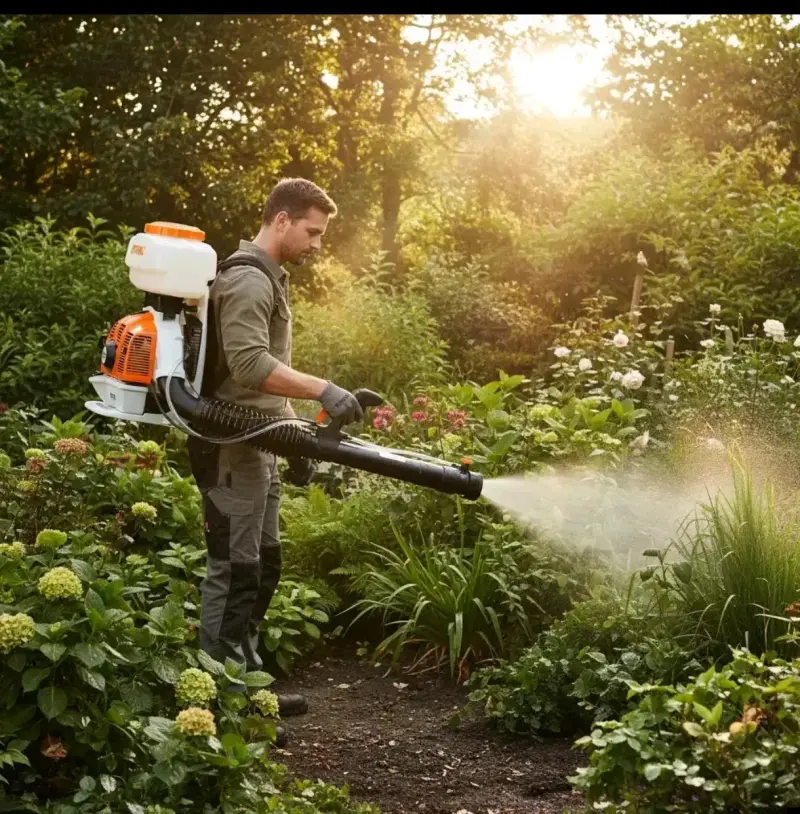 Moto pulverizadora stihl SR450 - 1