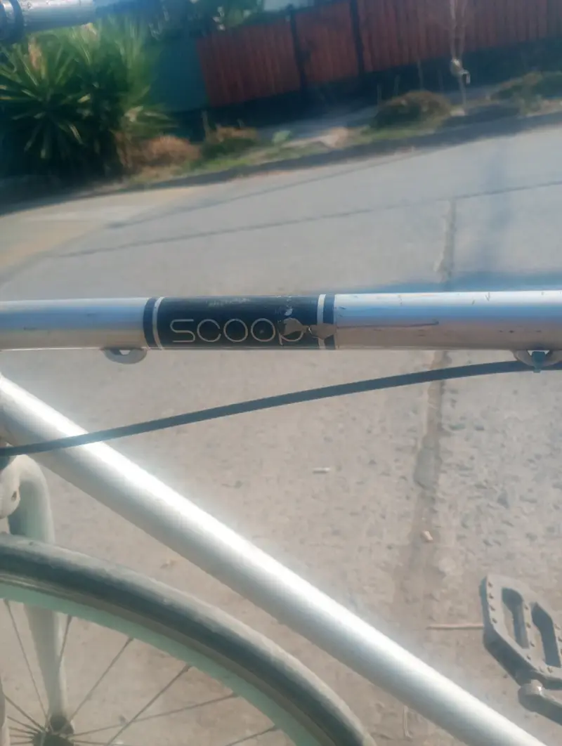 Bicicleta Scoop gris vintage - 1