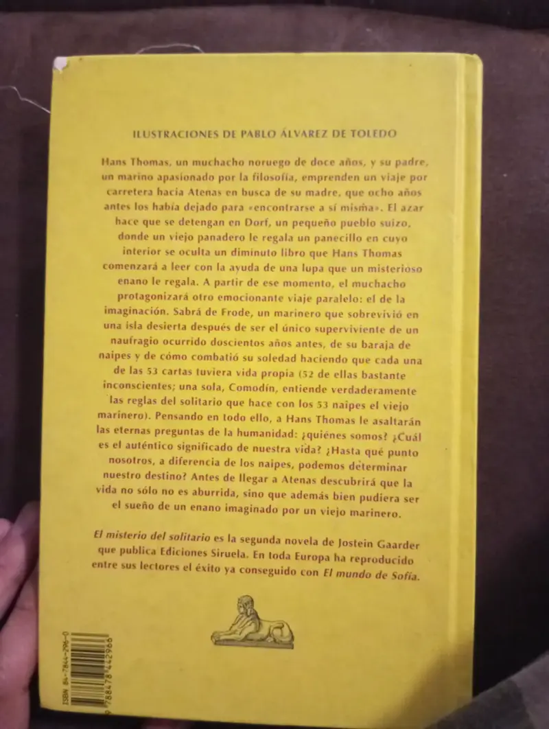 El Misterio Del Solitario - Jostein Gaarder - Siru - 2