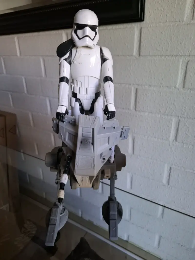 Figura Stormtrooper con vehículo - 1