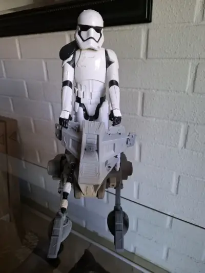 Figura Stormtrooper con vehículo - miniatura 1
