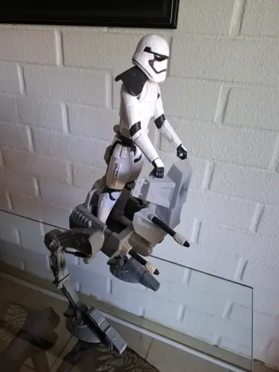Figura Stormtrooper con vehículo - miniatura 2