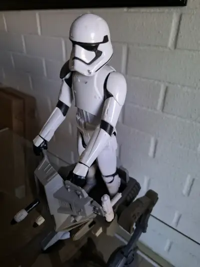 Figura Stormtrooper con vehículo - miniatura 4