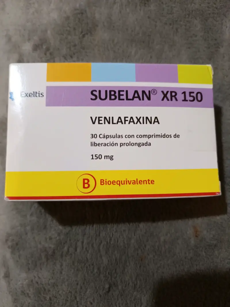 Cápsulas Subelan XR 150 mg