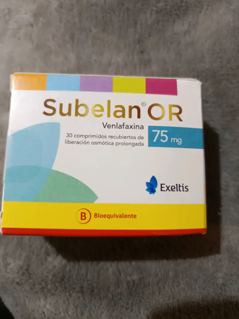 Subelan OR Venlafaxina 75mg