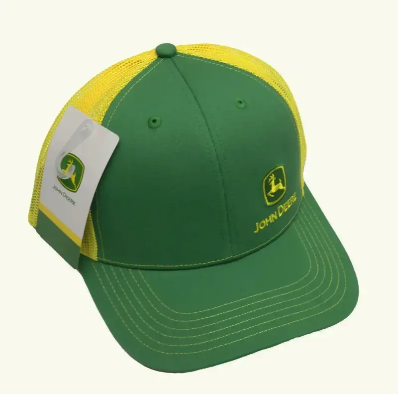 Gorra verde John Deere logo pequeño - 1